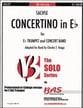 Concertino in E Flat Concert Band sheet music cover